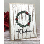Simon Says Stamp! Whimsy Stamps FARMHOUSE SHIPLAP Background Cling Stamp ddb0004