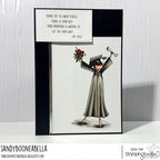 Simon Says Stamp! Stamping Bella Cling Stamps UPTOWN GIRL GRACE THE GRADUATE eb672