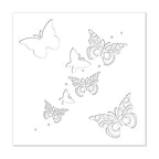 Simon Says Stamp! Simon Says Stamp Stencil BUTTERFLIES ssst121419
