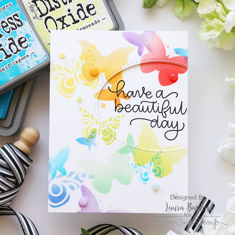 Simon Says Stamp! Simon Says Stamp Stencil BUTTERFLIES ssst121419
