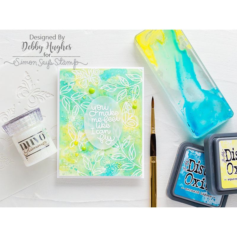 Simon Says Stamp! Simon Says Stamp Stencil BUTTERFLIES ssst121419