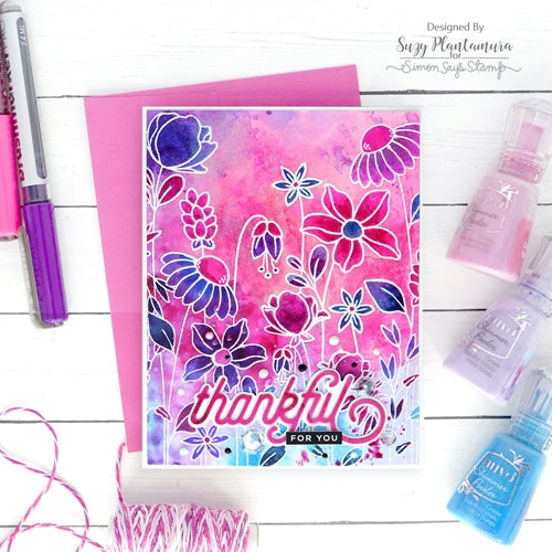 Simon Says Stamp! Tonic BLUE BLITZ Nuvo Shimmer Powder 1208n | color-code:ALT1