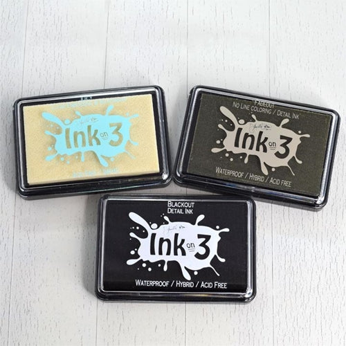 Simon Says Stamp! Inkon3 INK PAD BUNDLE Blackout, Fadeout and Juicy 98710