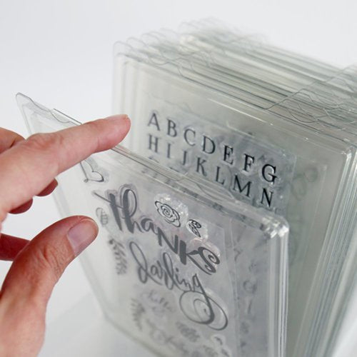 Storage Case Die & Stamp Storage Bag and Magnetic Sheets Storage Box For  Storaging Cutting Dies Organizer Transparent Bags