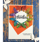 Simon Says Stamp! Simon Says Stamp ADELINE BUTTERFLY Wafer Dies s542