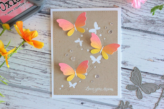 Simon Says Stamp! Simon Says Stamp BUTTERFLY SHIMMER Wafer Dies s547