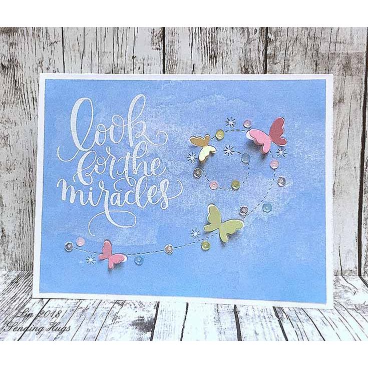 Simon Says Stamp! Simon Says Stamp BUTTERFLY SHIMMER Wafer Dies s547