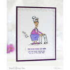 Simon Says Stamp! Whimsy Stamps OLD FART Clear Stamps cwsd165