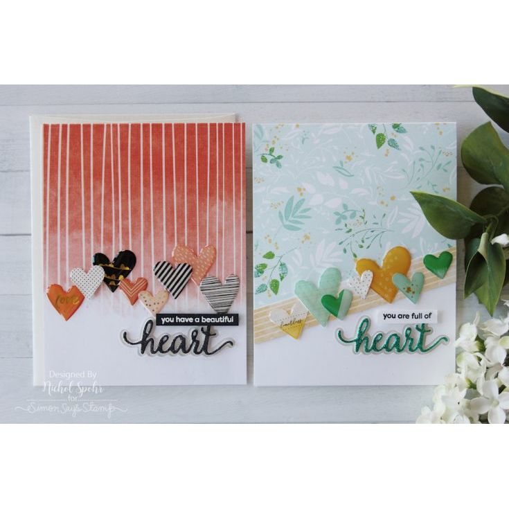 Simon Says Stamp! Simon Says Stamp HEART Shadow Wafer Dies sssd111845
