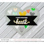 Simon Says Stamp! Simon Says Stamp HEART Shadow Wafer Dies sssd111845