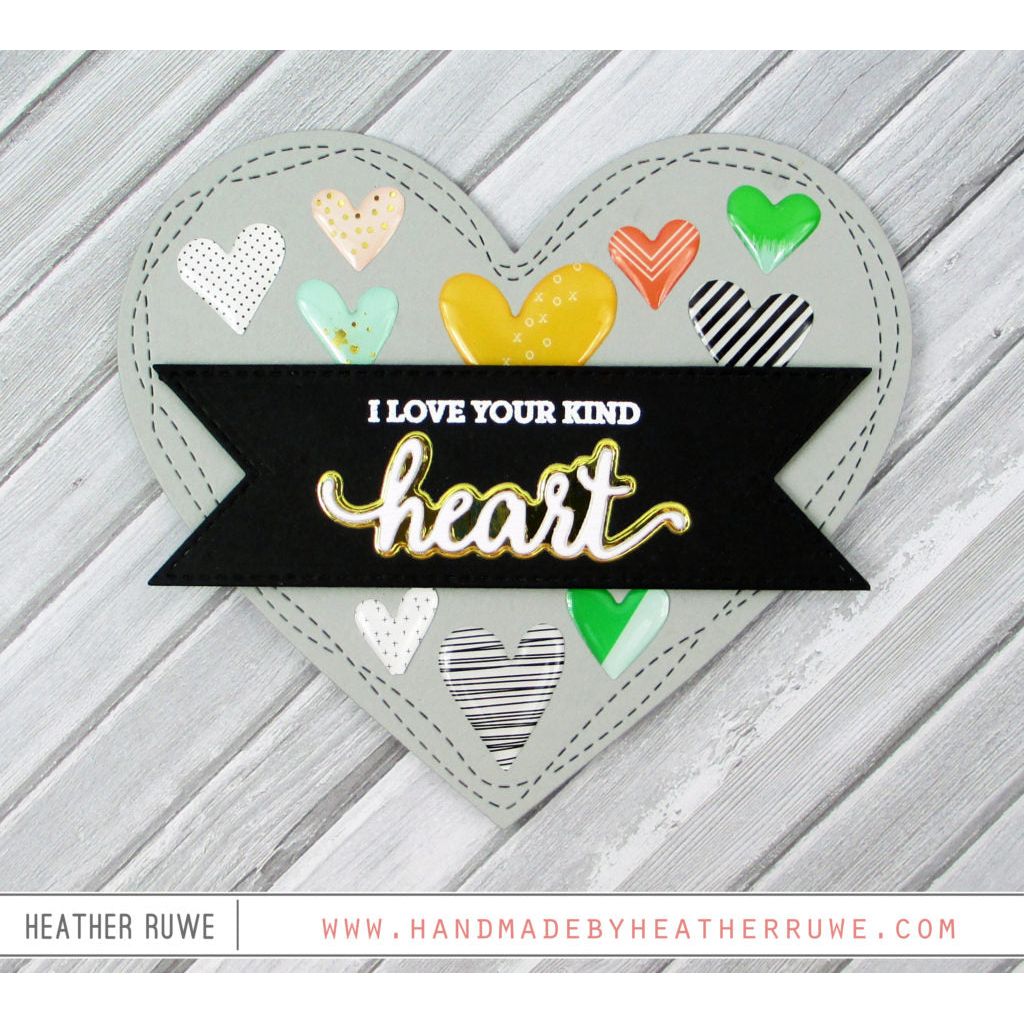 Simon Says Stamp! Simon Says Stamp HEART Shadow Wafer Dies sssd111845