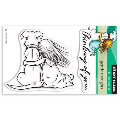 Simon Says Stamp! Penny Black Clear Stamps GENTLE THOUGHTS 30 485