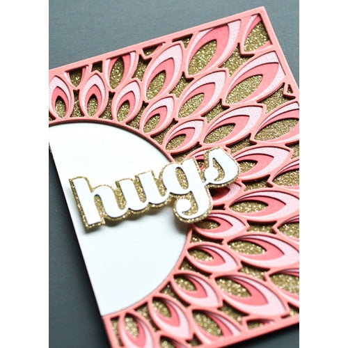 Simon Says Stamp! Birch Press Design BIG HUGS SUGAR SCRIPT Craft Dies 57138