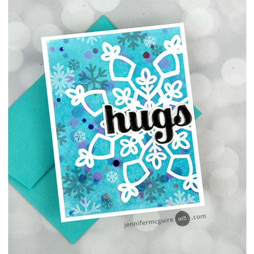 Simon Says Stamp! Birch Press Design BIG HUGS SUGAR SCRIPT Craft Dies 57138 | color-code:ALT6