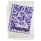 Simon Says Stamp! Birch Press Design THANKS SUGAR SCRIPT Craft Dies 57148