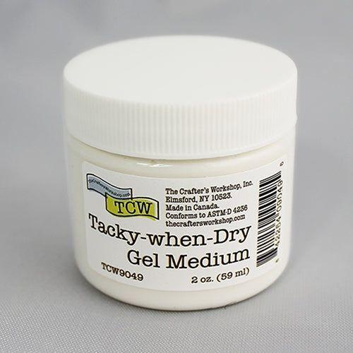 Simon Says Stamp! The Crafter's Workshop TACKY WHEN DRY GEL MEDIUM 2oz tcw9049