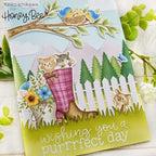 Simon Says Stamp! Honey Bee FARM FENCE Dies hbds-ff | color-code:ALT03
