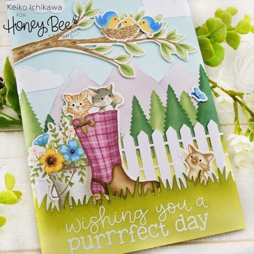 Simon Says Stamp! Honey Bee FARM FENCE Dies hbds-ff | color-code:ALT03