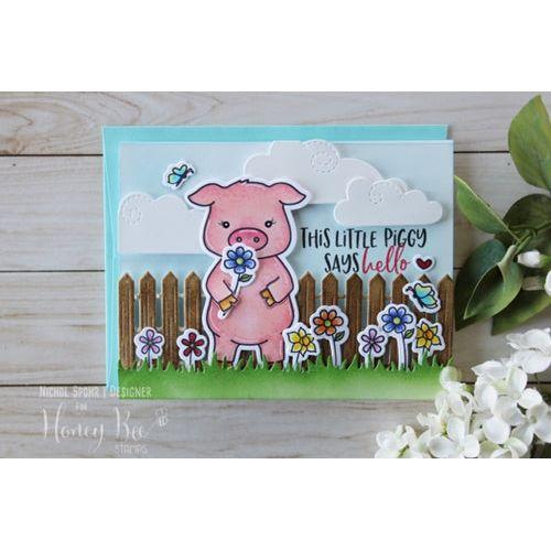 Simon Says Stamp! Honey Bee FARM FENCE Dies hbds-ff