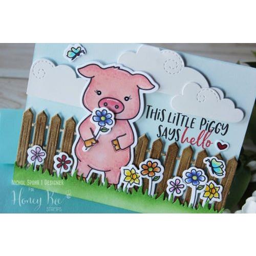 Simon Says Stamp! Honey Bee FARM FENCE Dies hbds-ff