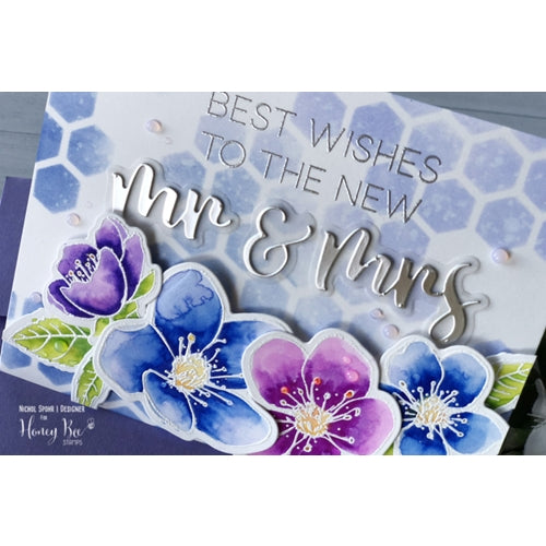 Simon Says Stamp! Honey Bee MR. AND MRS. Dies hbds-113