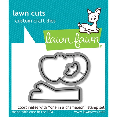 Simon Says Stamp! Lawn Fawn ONE IN A CHAMELEON Die Cuts LF1550*