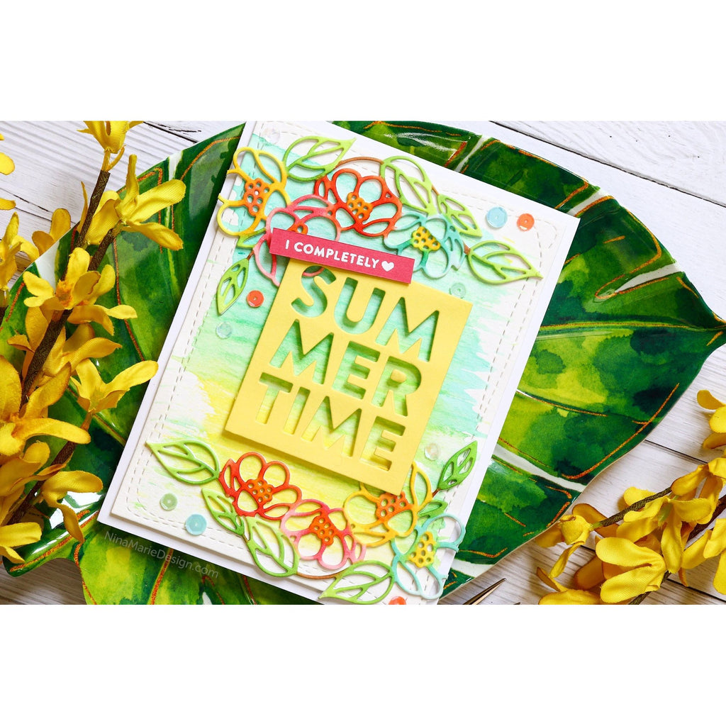 Simon Says Stamp! Simon Says Stamp FLOWER CLUSTER Wafer Die sssd111827