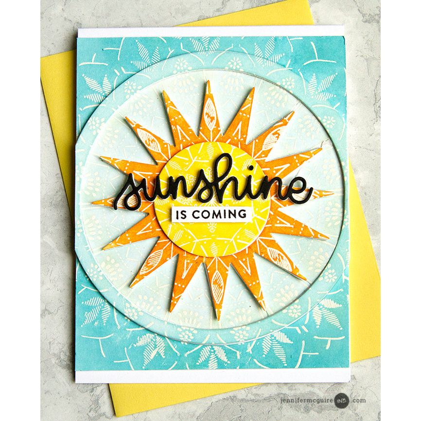 Simon Says Stamp! Simon Says Stamp YOU ARE MY SUNSHINE Wafer Dies sssd111834