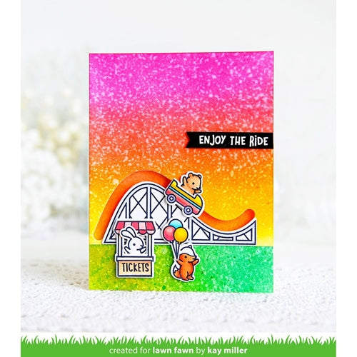 Simon Says Stamp! Lawn Fawn COASTER CRITTERS SLIDE ON AND OVER ADD ON Die Cut LF1696