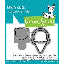 Simon Says Stamp! Lawn Fawn REVEAL WHEEL SWEETEST FLAVOR ADD ON Die Cuts LF1700