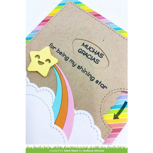 Simon Says Stamp! Lawn Fawn REVEAL WHEEL SENTIMENTS Clear Stamps LF1701