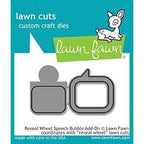 Simon Says Stamp! Lawn Fawn REVEAL WHEEL SPEECH BUBBLE ADD ON Lawn Cuts LF1702