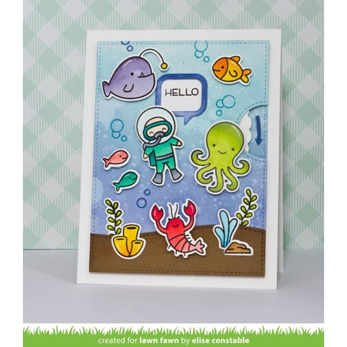 Simon Says Stamp! Lawn Fawn REVEAL WHEEL SPEECH BUBBLE ADD ON Lawn Cuts LF1702