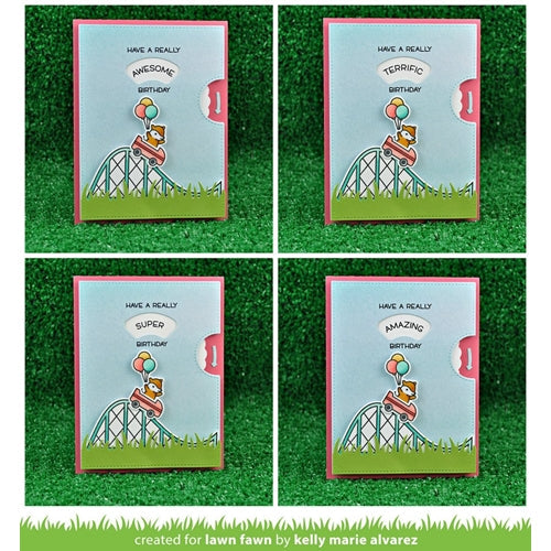 Simon Says Stamp! Lawn Fawn REVEAL WHEEL Die Cuts LF1703