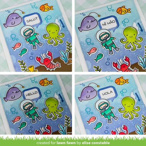 Simon Says Stamp! Lawn Fawn REVEAL WHEEL Die Cuts LF1703