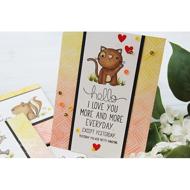 Simon Says Stamp! Simon Says Clear Stamps PLAYFUL MESSAGES sss101847