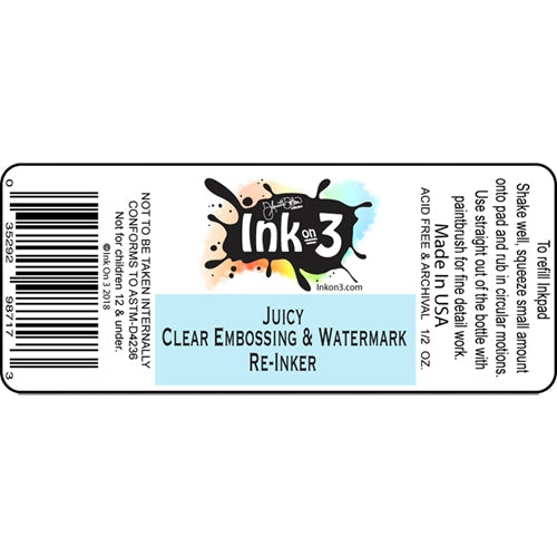 Simon Says Stamp! Inkon3 JUICY EMBOSSING REINKER Watermark 98717