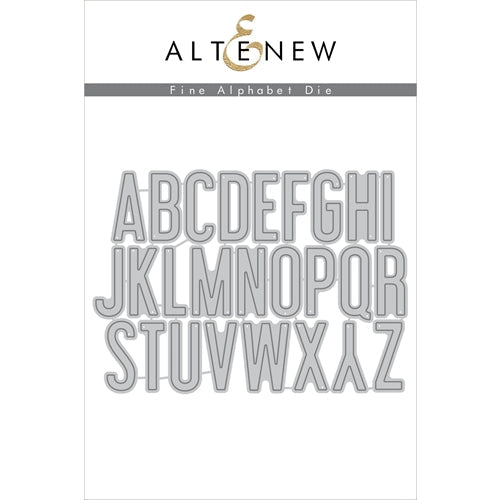 Simon Says Stamp! Altenew FINE ALPHABET Dies ALT2272