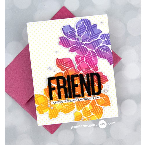 Simon Says Stamp! Altenew FINE ALPHABET Dies ALT2272 | color-code:ALT5