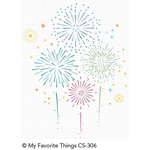 Simon Says Stamp! My Favorite Things FIREWORKS Clear Stamps cs306
