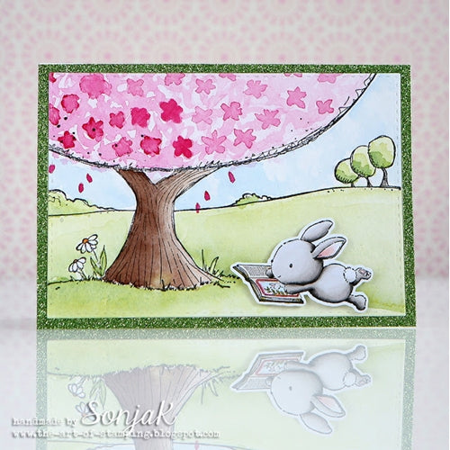 Simon Says Stamp! Purple Onion Designs THE PERFECT SPOT Cling Stamp pod1009