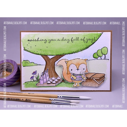 Simon Says Stamp! Purple Onion Designs THE PERFECT SPOT Cling Stamp pod1009