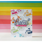 Simon Says Stamp! Simon Says Stamp CLASSIC BICYCLE Wafer Dies sssd111846 Good Vibes