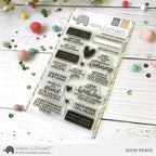 Simon Says Stamp! Mama Elephant Clear Stamps GOOD READS
