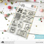 Simon Says Stamp! Mama Elephant Clear Stamps BOOK WORM