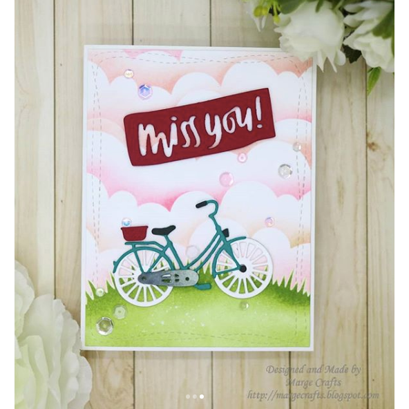 Simon Says Stamp! Simon Says Stamp Stencils GRASSY EDGES ssst121426 Good Vibes