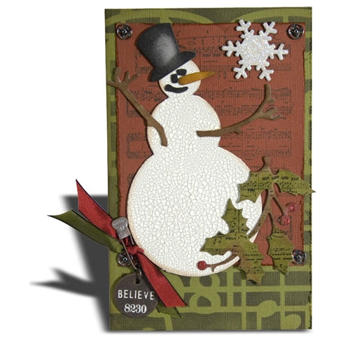 Simon Says Stamp! Tim Holtz Cling Rubber ATC Stamp CHRISTMAS MIRACLE COM025