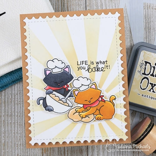 Simon Says Stamp! Newton's Nook Designs SUNSCAPE Stencil NN1806T02
