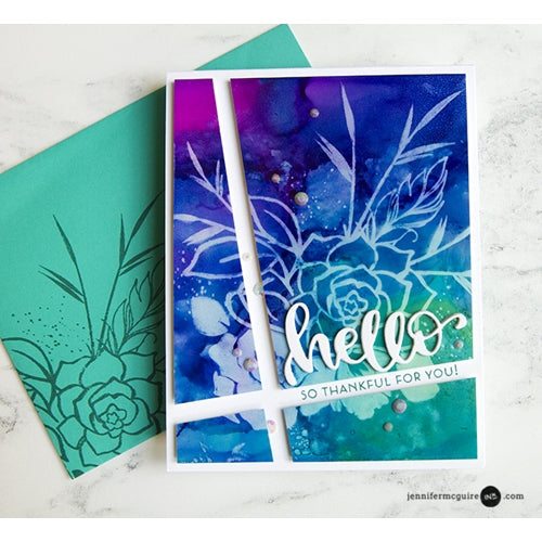 Simon Says Stamp! Tim Holtz 5 X 7 WHITE YUPO PAPER Ranger tac63339