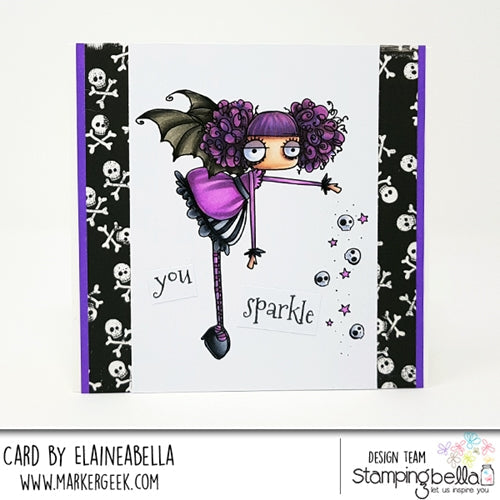 Simon Says Stamp! Stamping Bella Cling Stamp ODDBALL SPARKLE FAIRY eb688
